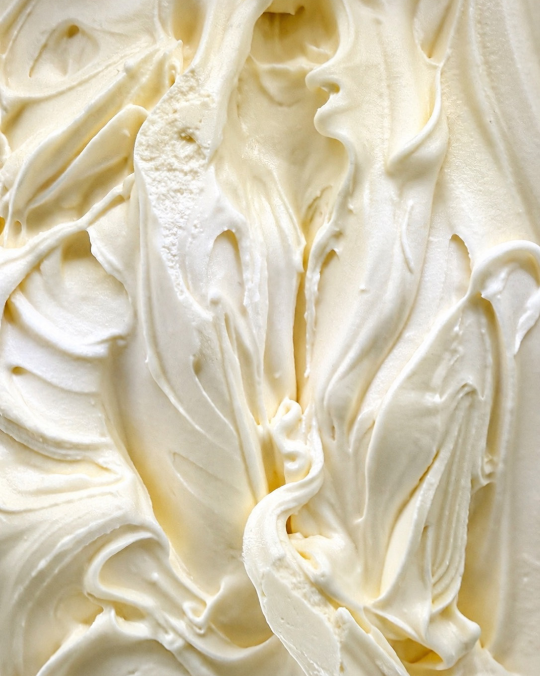 Helado de vainilla