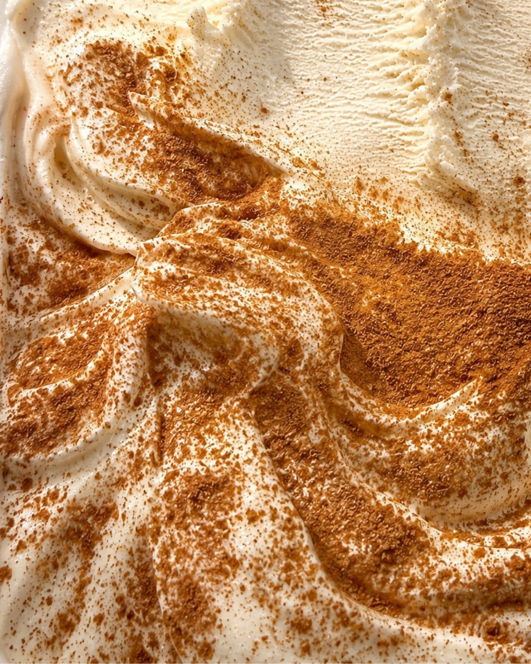 Helado de leche merengada