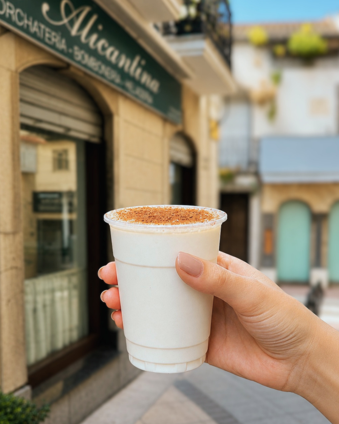 Leche merengada de La Alicantina